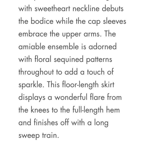 Jovani Black Off the Shoulder Sequin Floral Dress Mother of Bride Flare Luxury - Picture 10 of 16